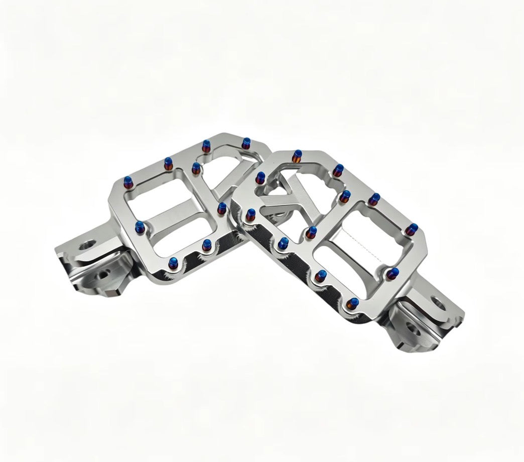 Silver Pegs With Titanium Screws—Tasaca/Yozma